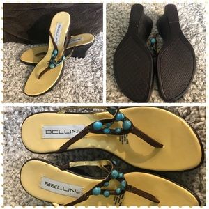 Wedge sandal by Belinni.